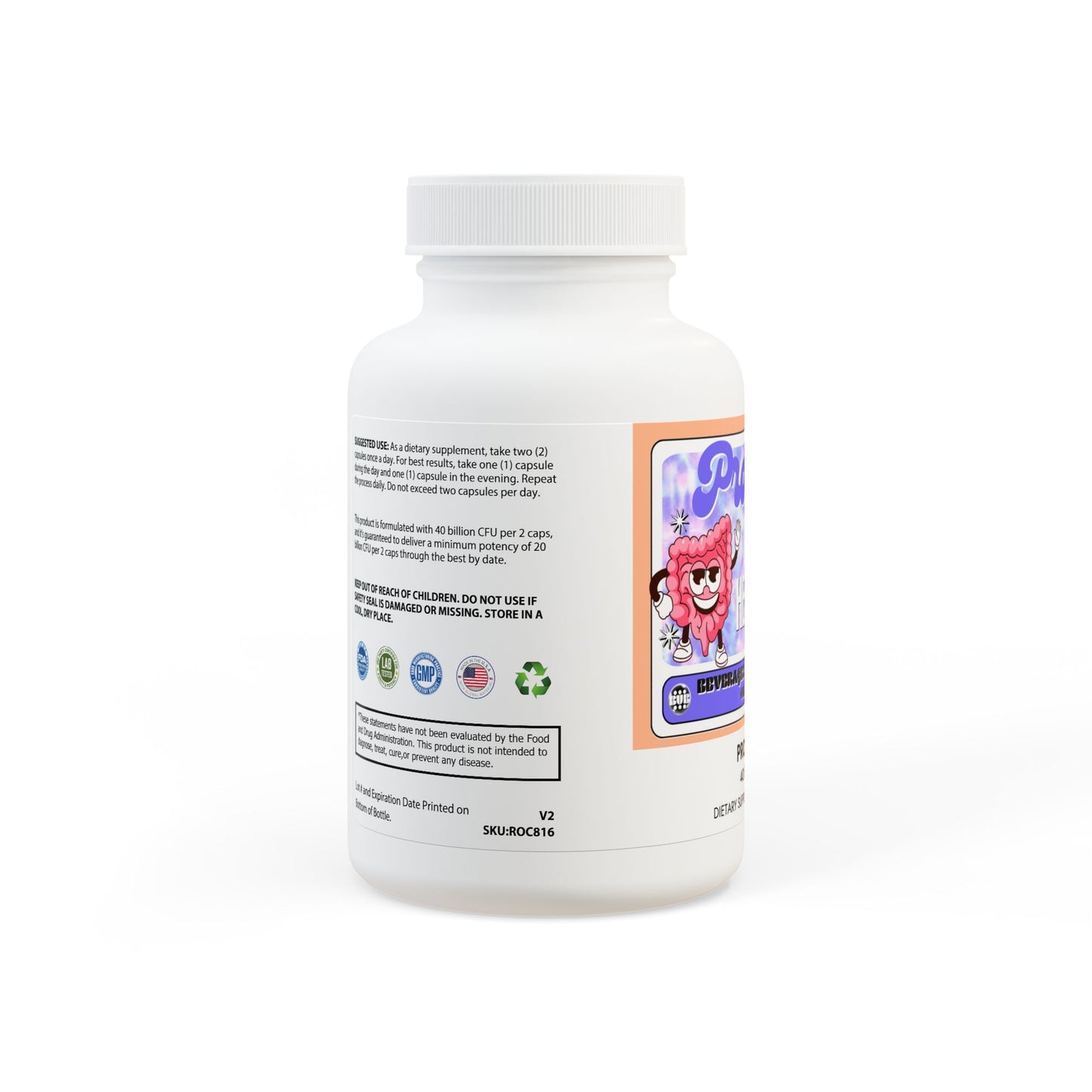 Probiotics Supplement (60 Capsules)
