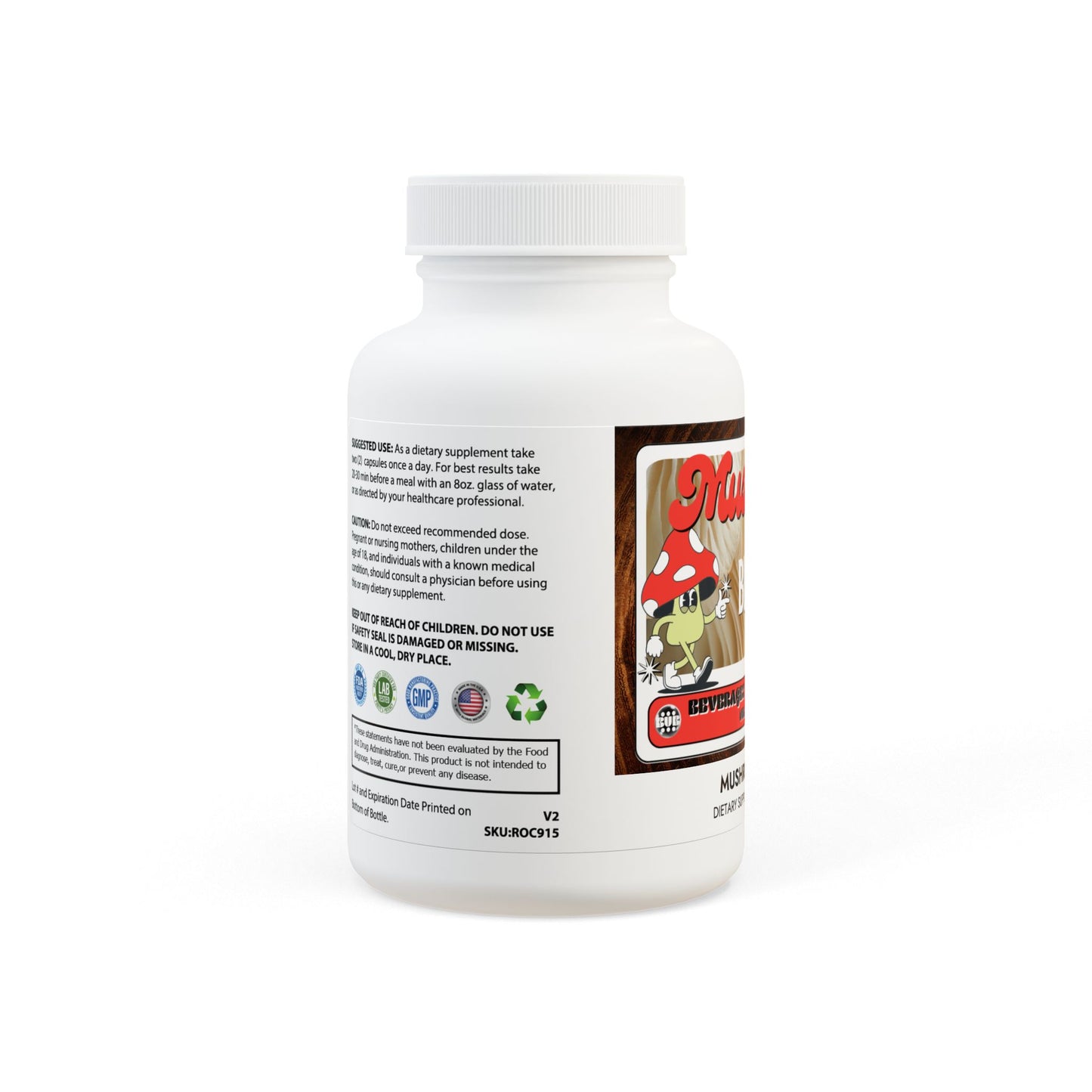 Mushroom Blend Supplement (60 Capsules)