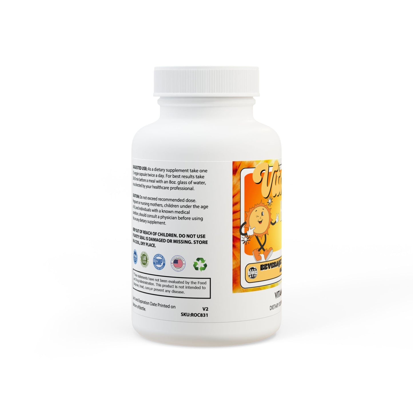 Vitamin K2 + D3 Supplement (60 Capsules)