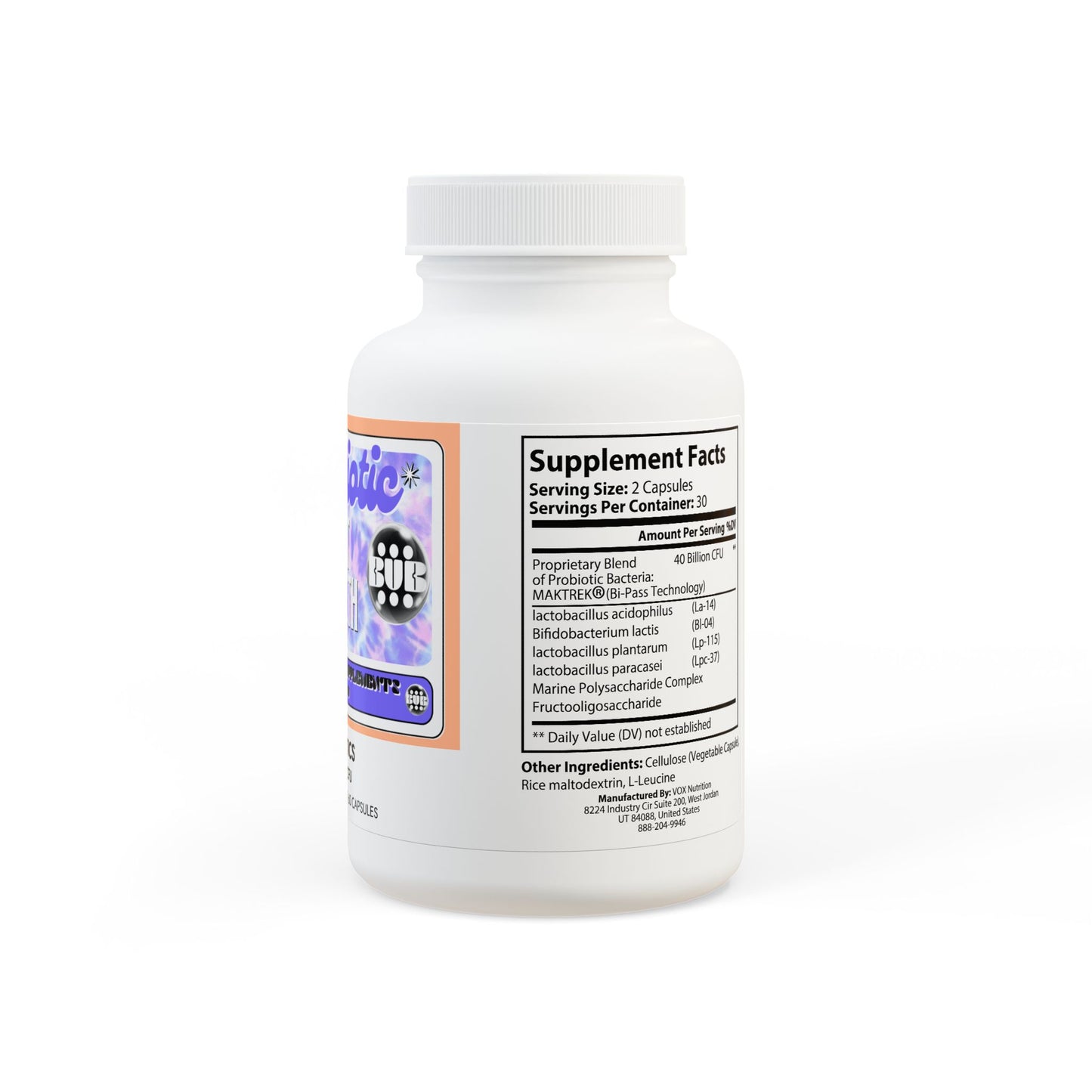 Probiotics Supplement (60 Capsules)