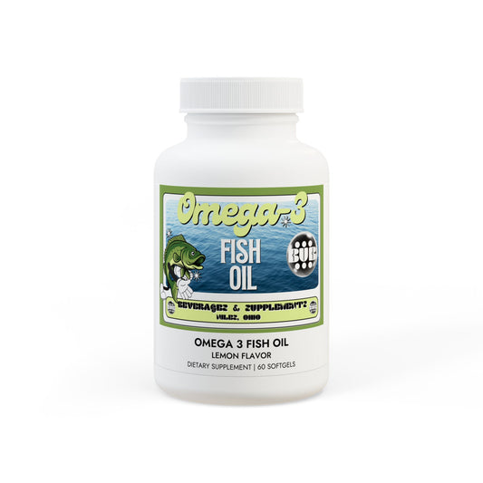 Omega 3 Fish Oil Supplement (60 Softgels)