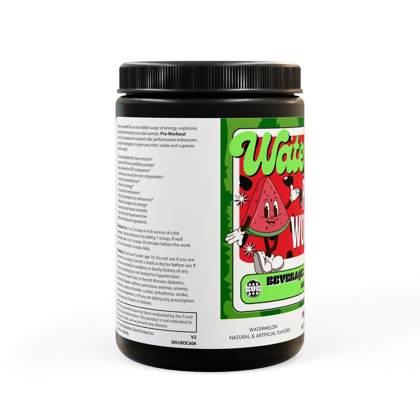 Pre-Workout Supplement, Watermelon (300g, 10.58oz)